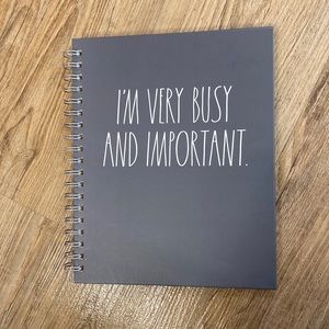 Rae Dunn I’M VERY BUSY AND IMPORTANT 12 month planner 2022
